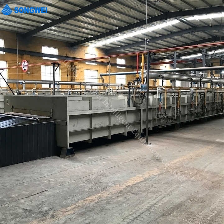 Línea de producción de alambre galvanizado en caliente