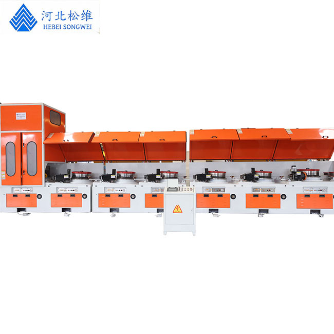 LZ560-7D Máquina de dibujo de alambre de línea recta