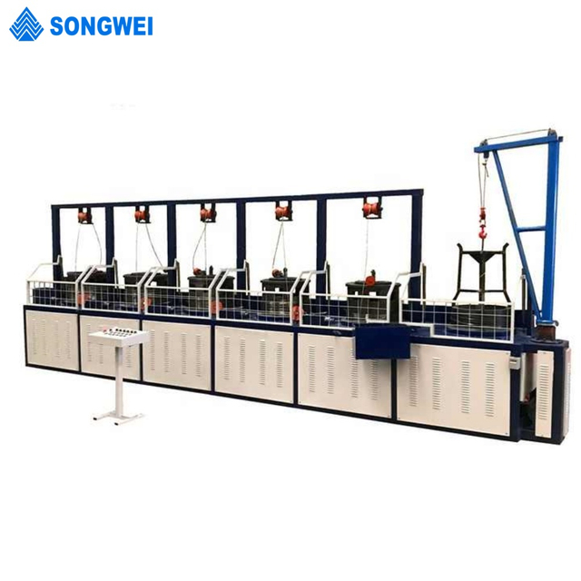 Máquina de dibujo de alambre de polea automática