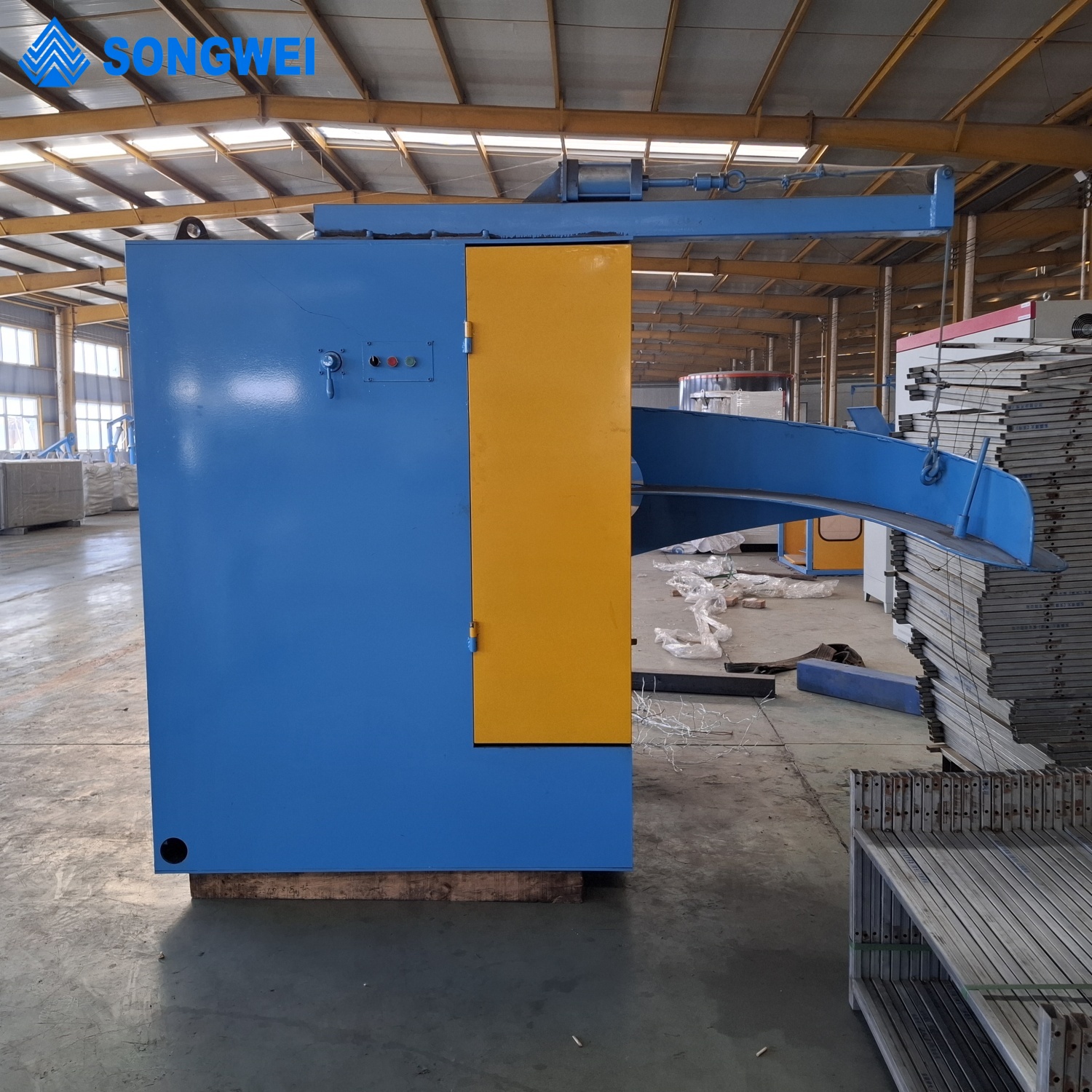 Máquina de recogida de tipo troncal de elefante