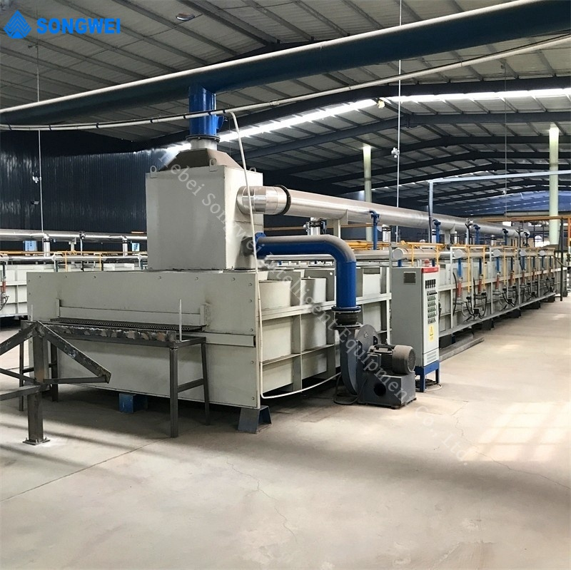 Línea de producción de alambre galvanizado en caliente